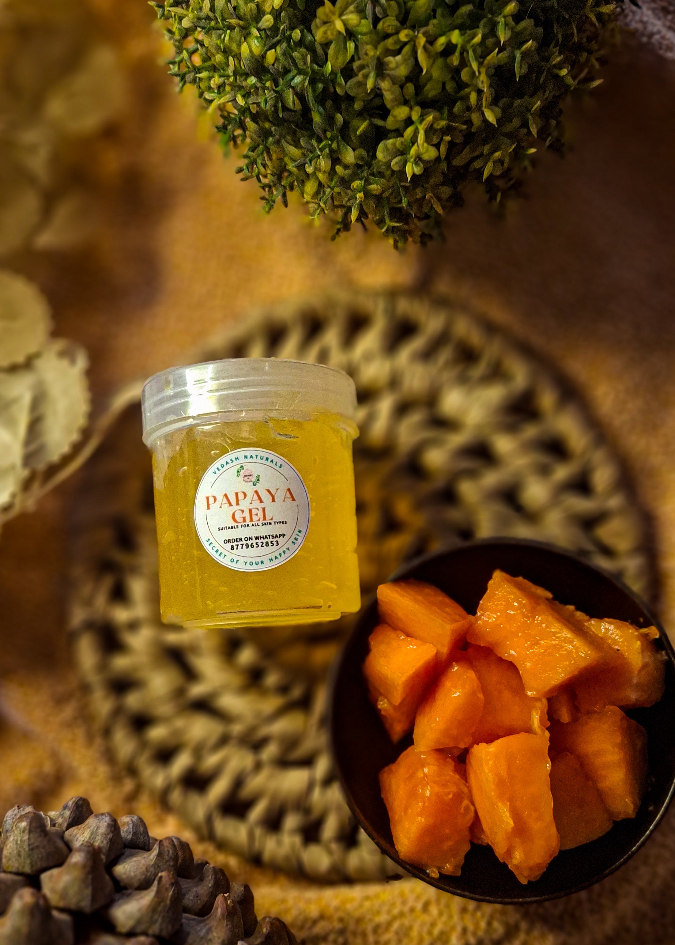 Papaya Gel