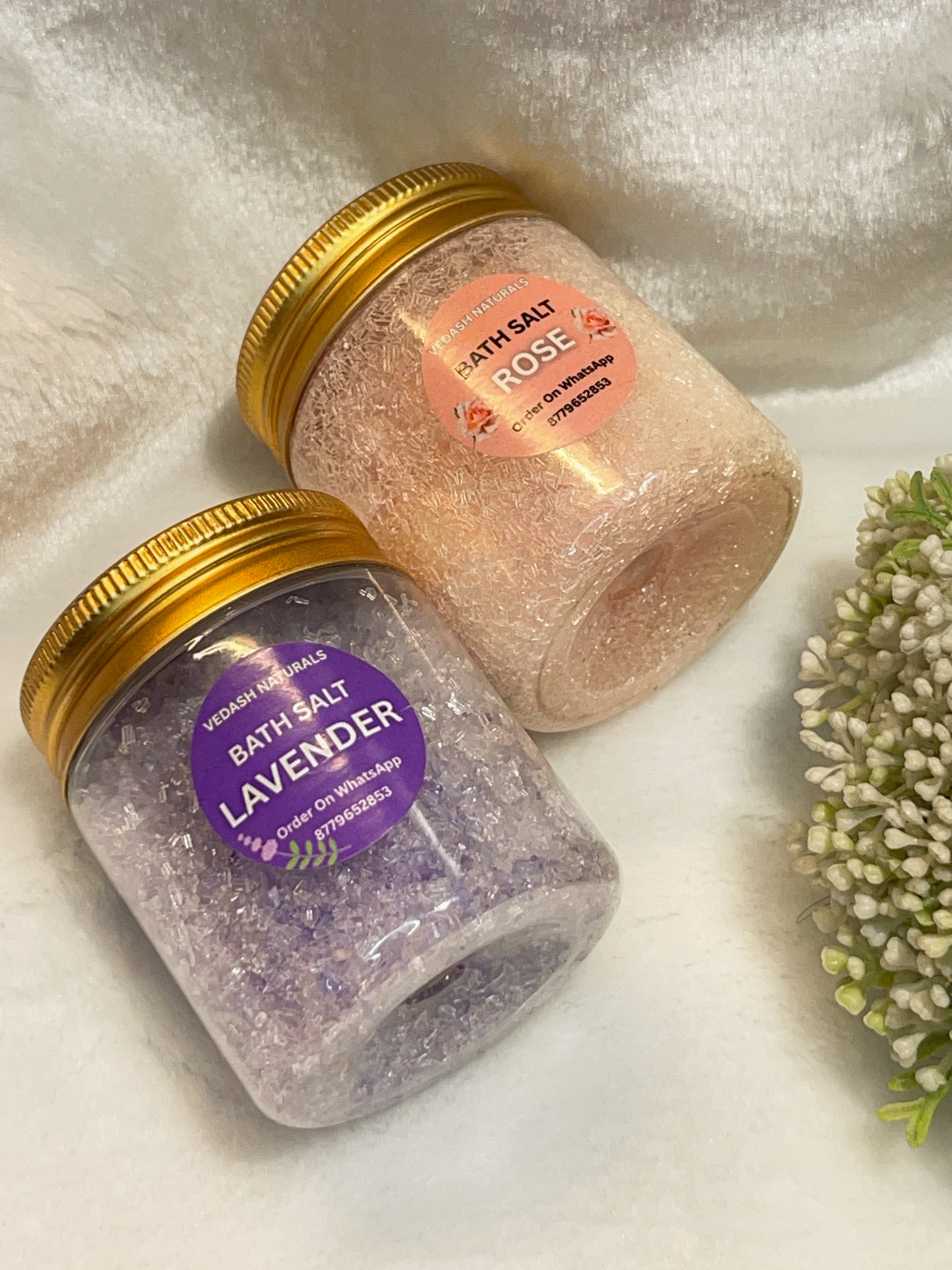 Bath Salts (Rose,Lavender,Tea Tree)