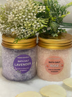 Bath Salts (Rose,Lavender,Tea Tree)