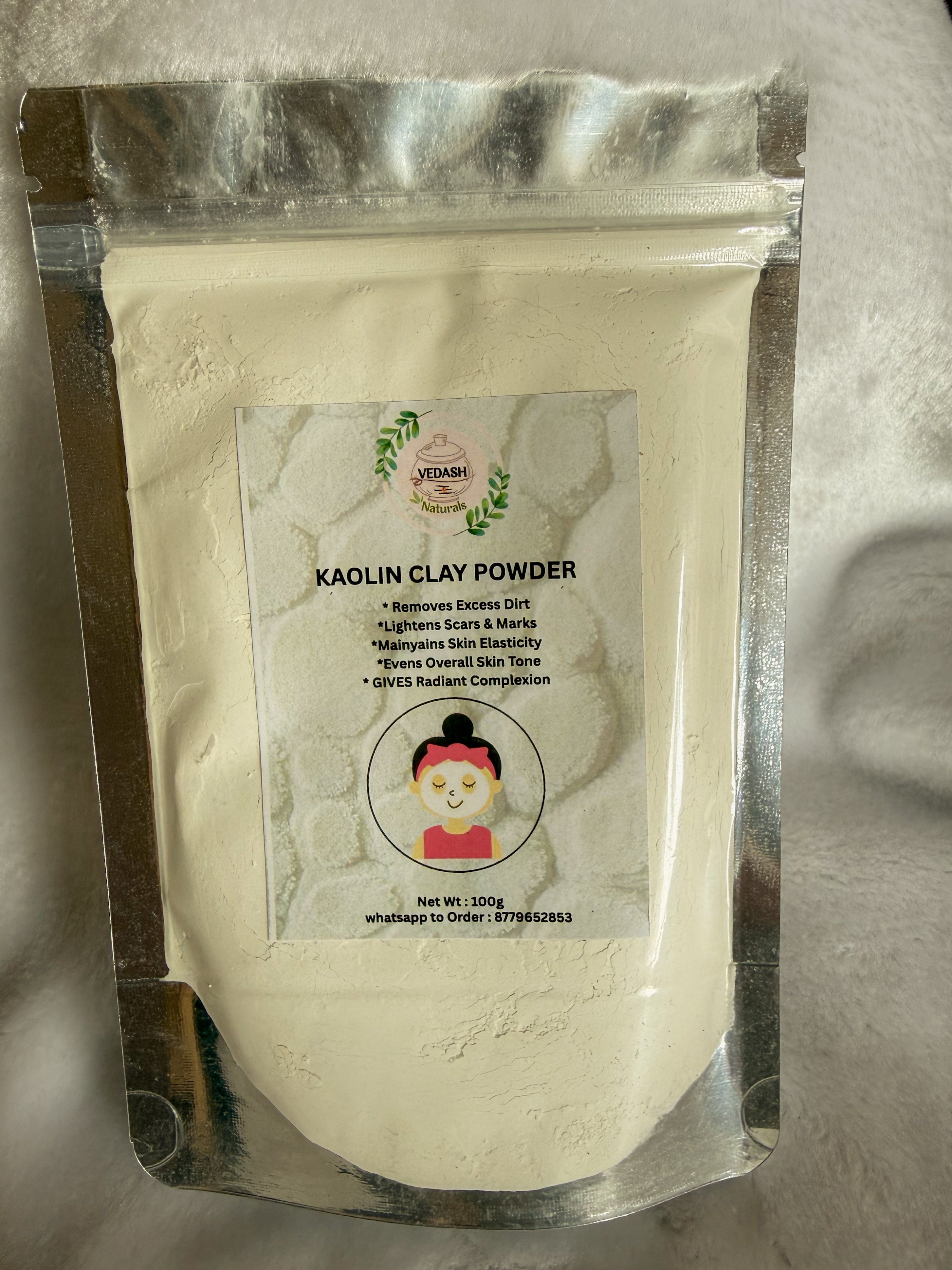 Kaolin Clay Powder Face Mask