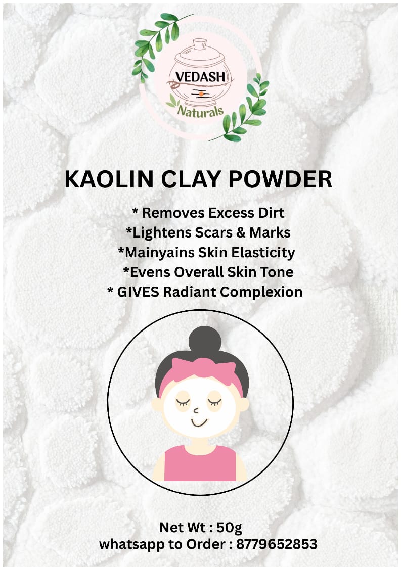 Kaolin Clay Powder Face Mask