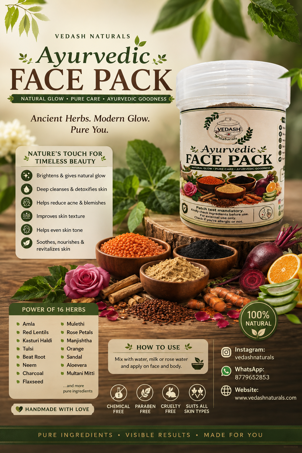 Ayurvedic Face Pack